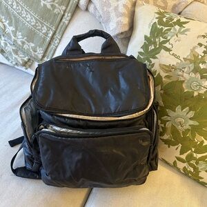 Large Black Caraa Diaper Bag